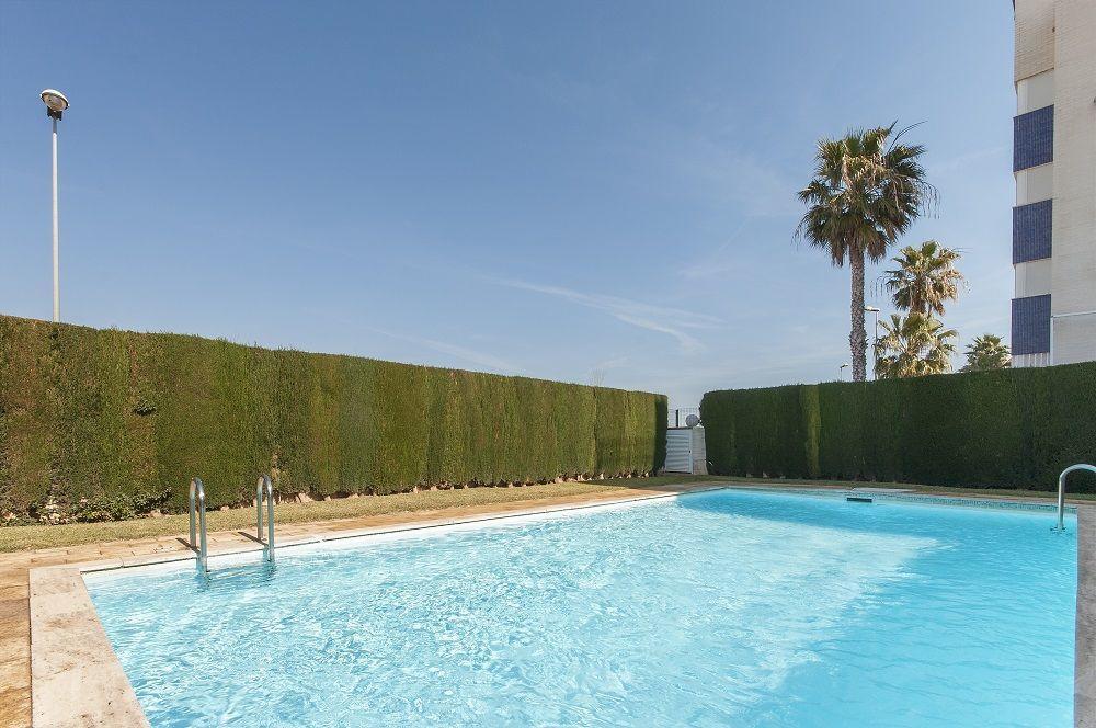 Aqua Marina Golf II Apartment Oliva Bagian luar foto